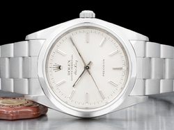 Rolex Air-King 34 Argento Oyster 14000 Silver Lining